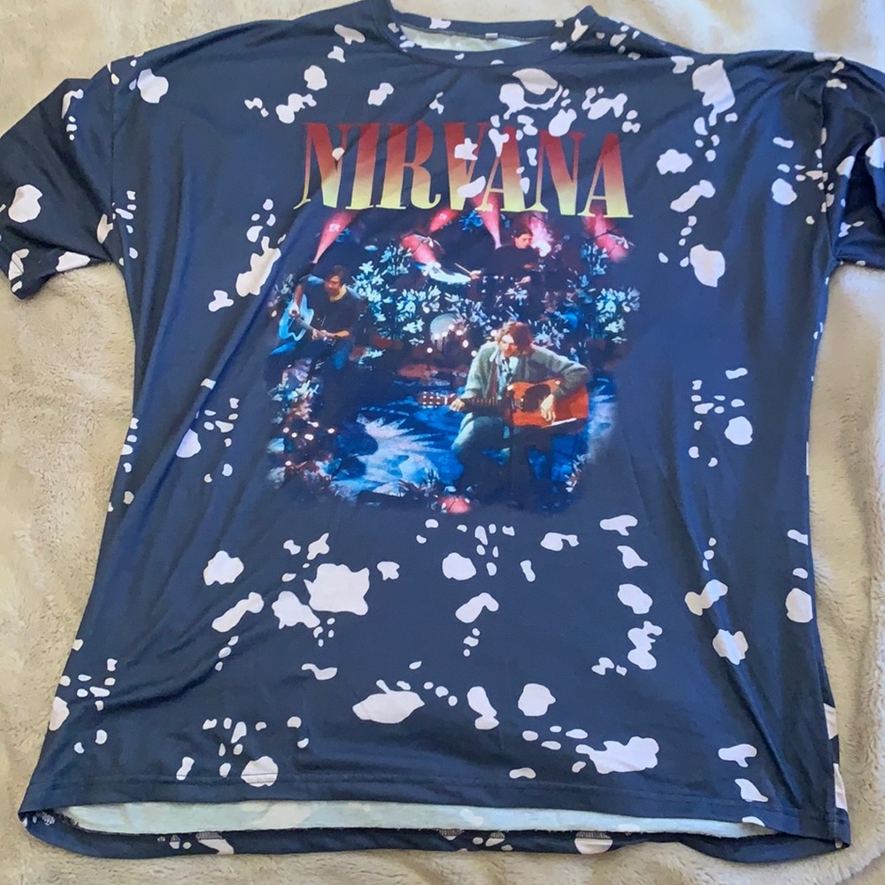 SHEIN nirvana graphic t-shirt